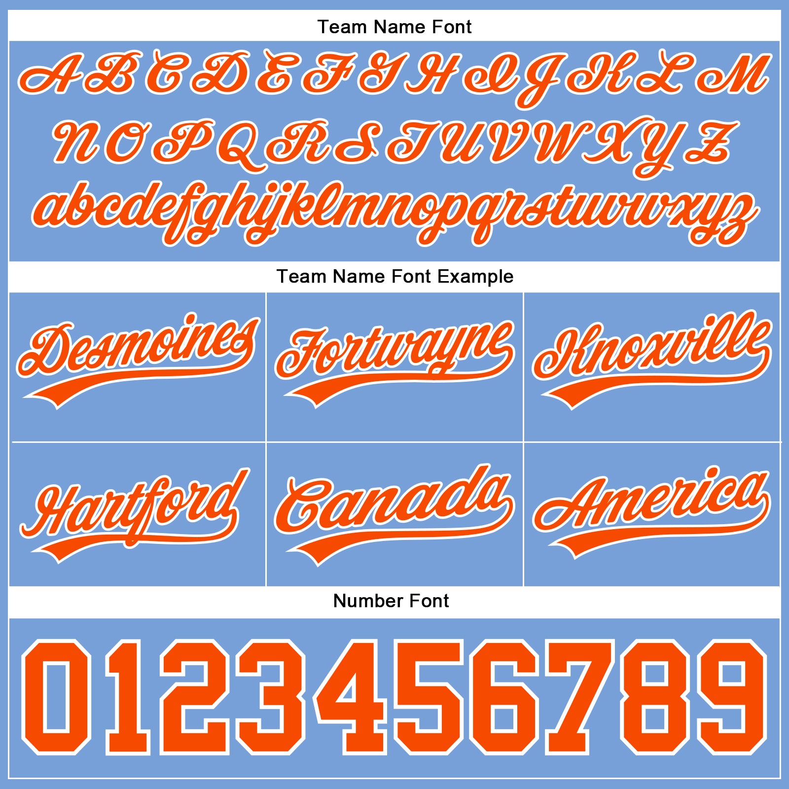 Custom Light Blue Orange-White Authentic Throwback Basketball Shorts - Image 3